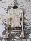 Mutedance 25 Spring/Summer Pleated Waist Long Sleeve Top MD-MD25SS03-HOARY